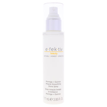 Moringa Plus Quinoa Miracle Smoothing Shine Spray by e.fek.tiv for Unisex - 3.95 oz Hair Spray