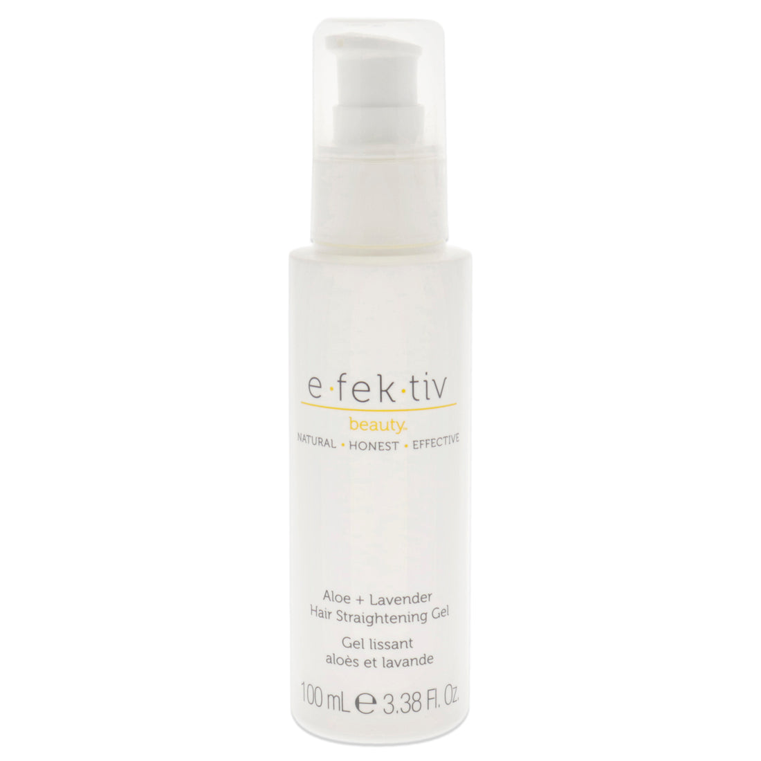 Aloe Plus Lavender Hair Straightening Gel by e.fek.tiv for Unisex - 3.38 oz Gel