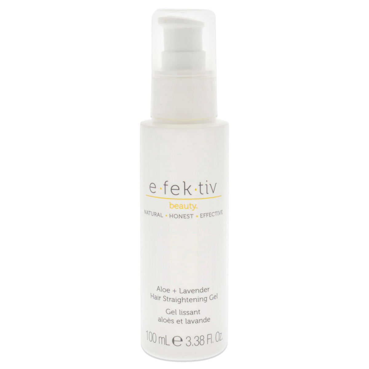 Aloe Plus Lavender Hair Straightening Gel by e.fek.tiv for Unisex - 3.38 oz Gel