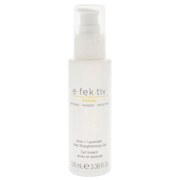 Aloe Plus Lavender Hair Straightening Gel by e.fek.tiv for Unisex - 3.38 oz Gel