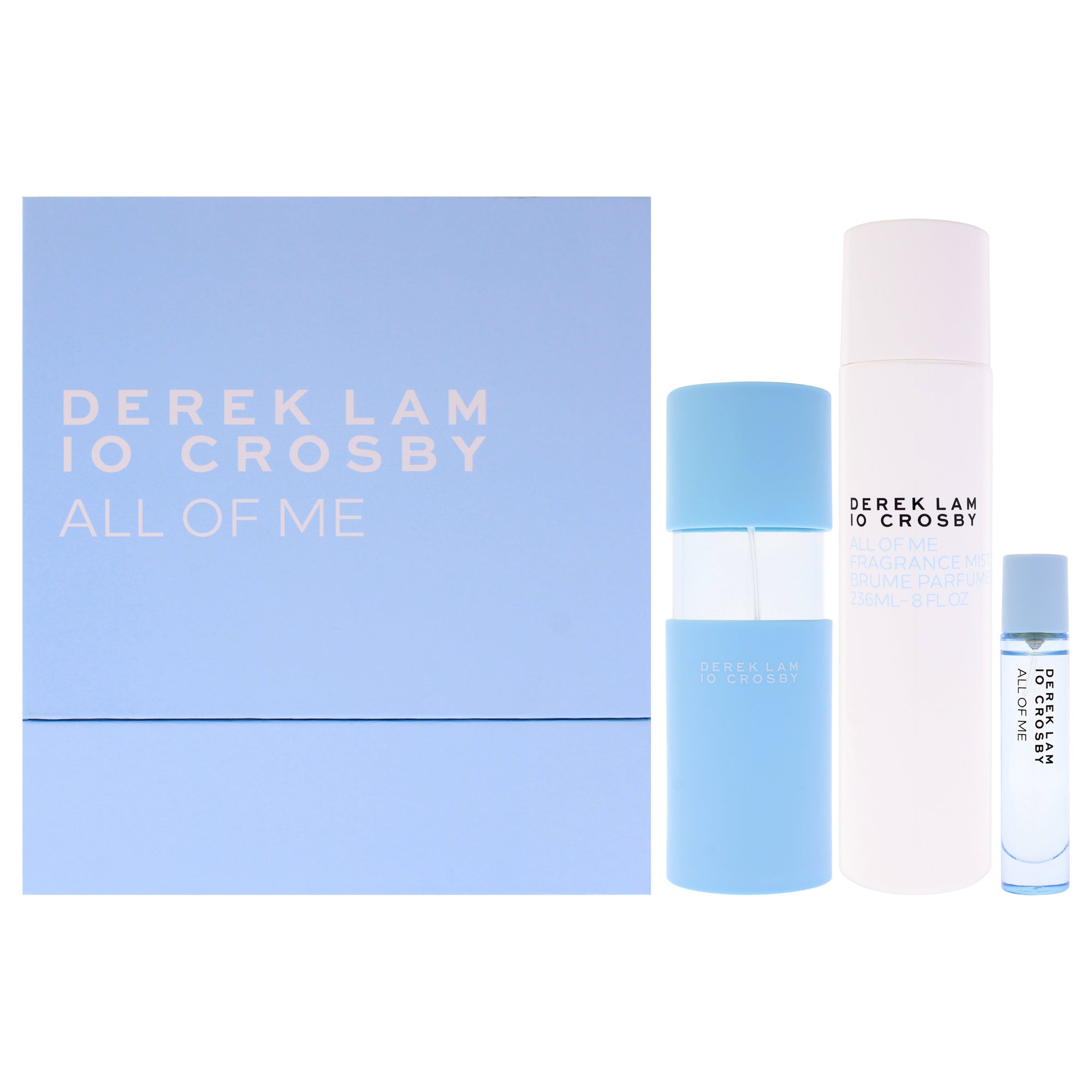All of Me by Derek Lam for Women - 3 Pc Gift Set 3.4oz EDP Spray, 10ml EDP Spray, 8oz Fragrance Mist