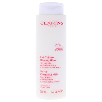 Velvet Cleansing Milk by Clarins for Women - 6.7 oz Cleanser