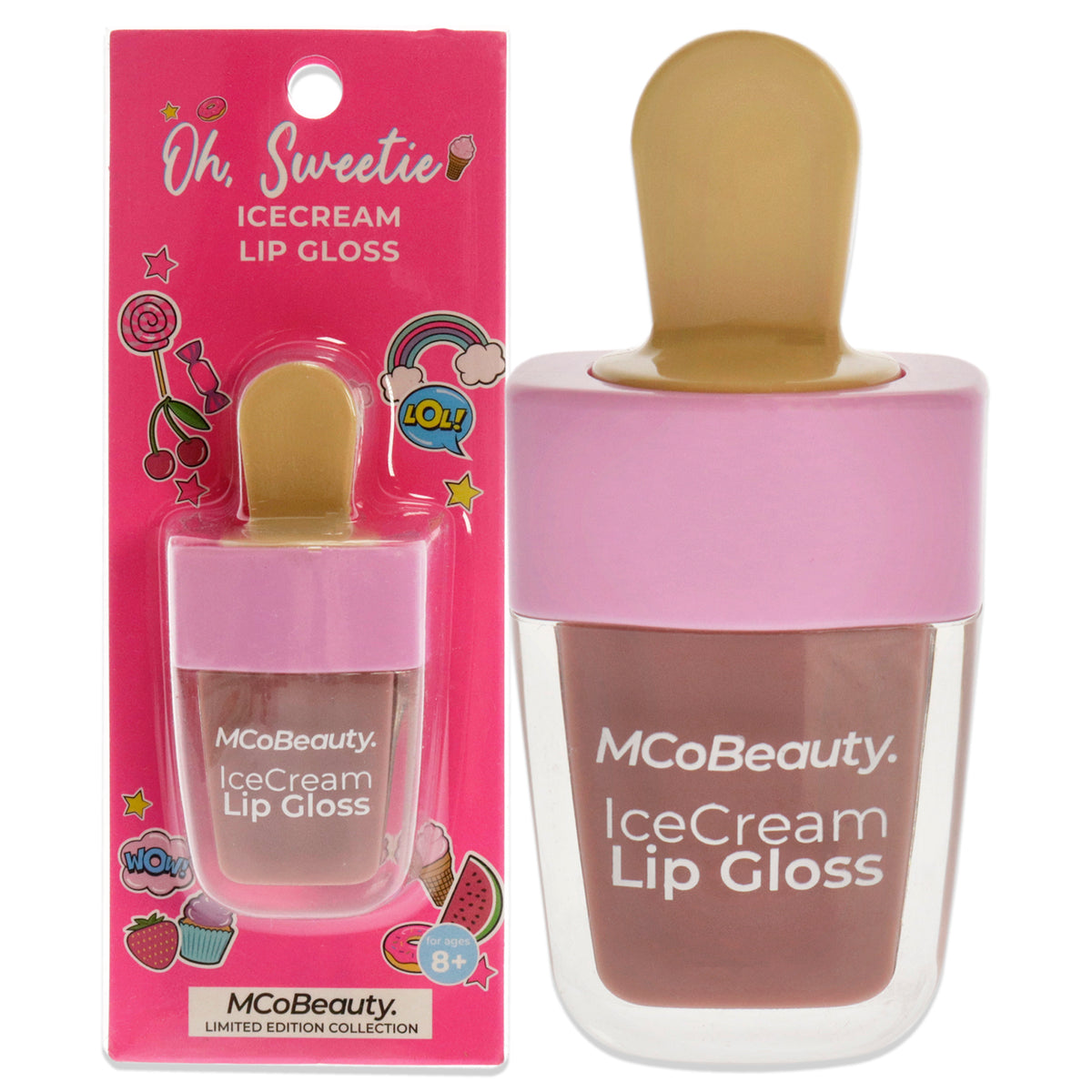 Oh Sweetie Icecream Lip Gloss - Chocolate by MCoBeauty for Women - 0.185 oz Lip Gloss