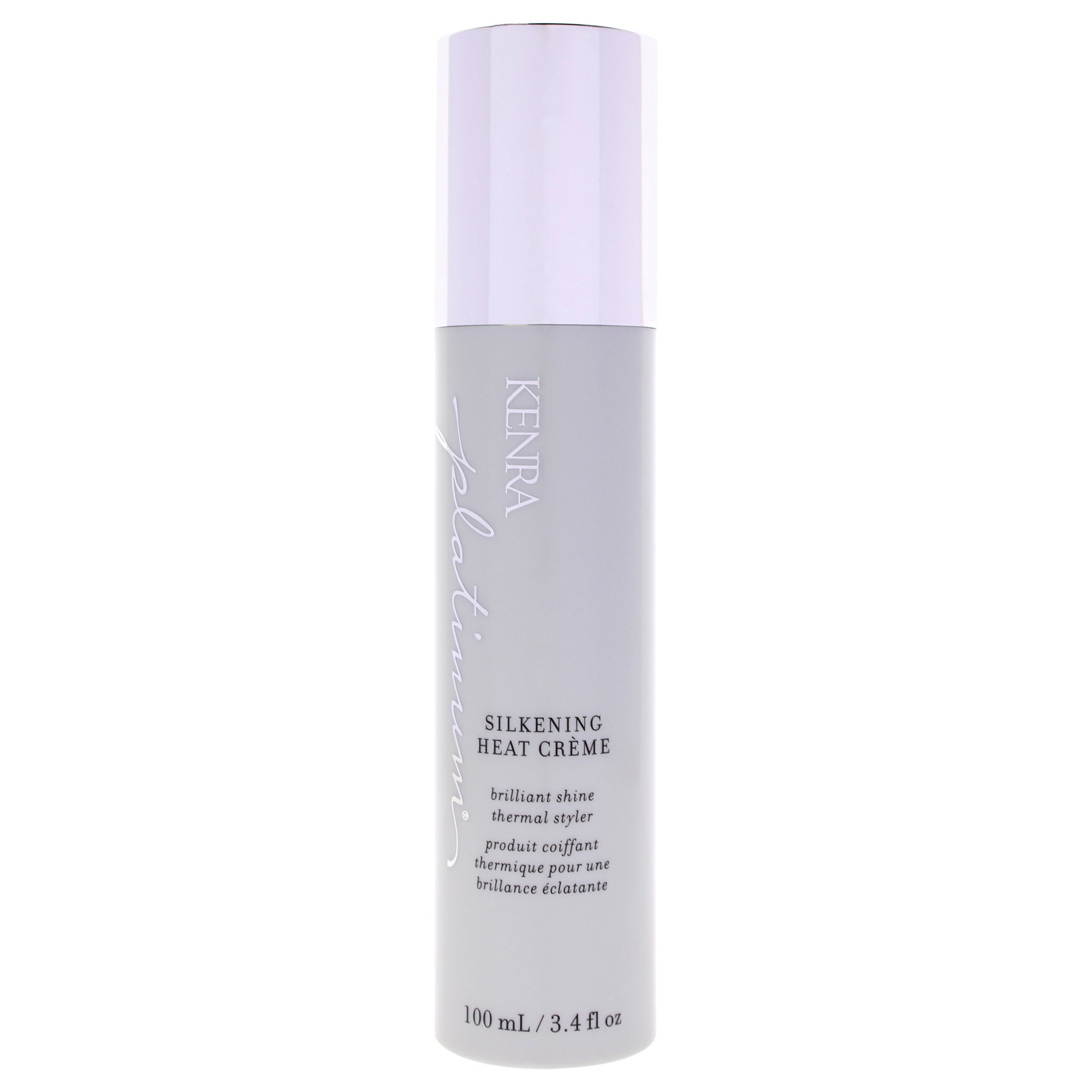 Platinum Silkening Heat Creme by Kenra for Unisex - 3.4 oz Cream