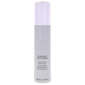 Platinum Silkening Heat Creme by Kenra for Unisex - 3.4 oz Cream