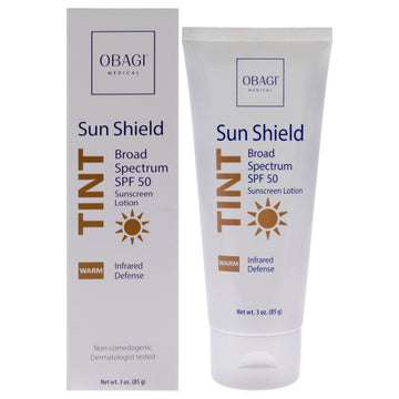 Sun Shield Tint SPF 50 - Warm by Obagi for Unisex - 3 oz Sunscreen