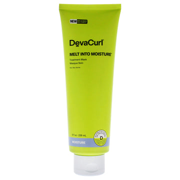 Melt Into Moisture Treatment Mask-NP by DevaCurl for Unisex - 8 oz Mask