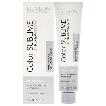 Revlonissimo Color Sublime - 7.4 Medium Copper Blonde by Revlon for Unisex - 2.5 oz Hair Color