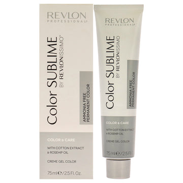 Revlonissimo Color Sublime - 4.65 Intense Medium Mahogany Red Brown by Revlon for Unisex - 2.5 oz Hair Color