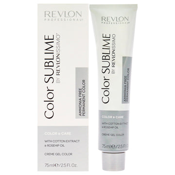 Revlonissimo Color Sublime - 6.35 Dark Amber Blonde by Revlon for Unisex - 2.5 oz Hair Color