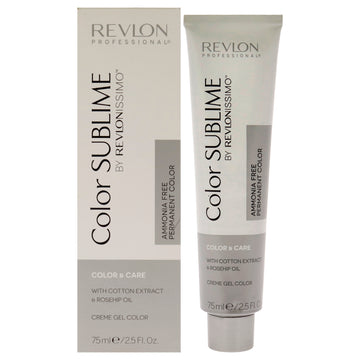 Revlonissimo Color Sublime - 6.64 Coppery Red by Revlon for Unisex - 2.5 oz Hair Color