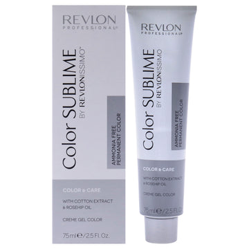 Revlonissimo Color Sublime - 6.66 Intense Dark Red Blonde by Revlon for Unisex - 2.5 oz Hair Color