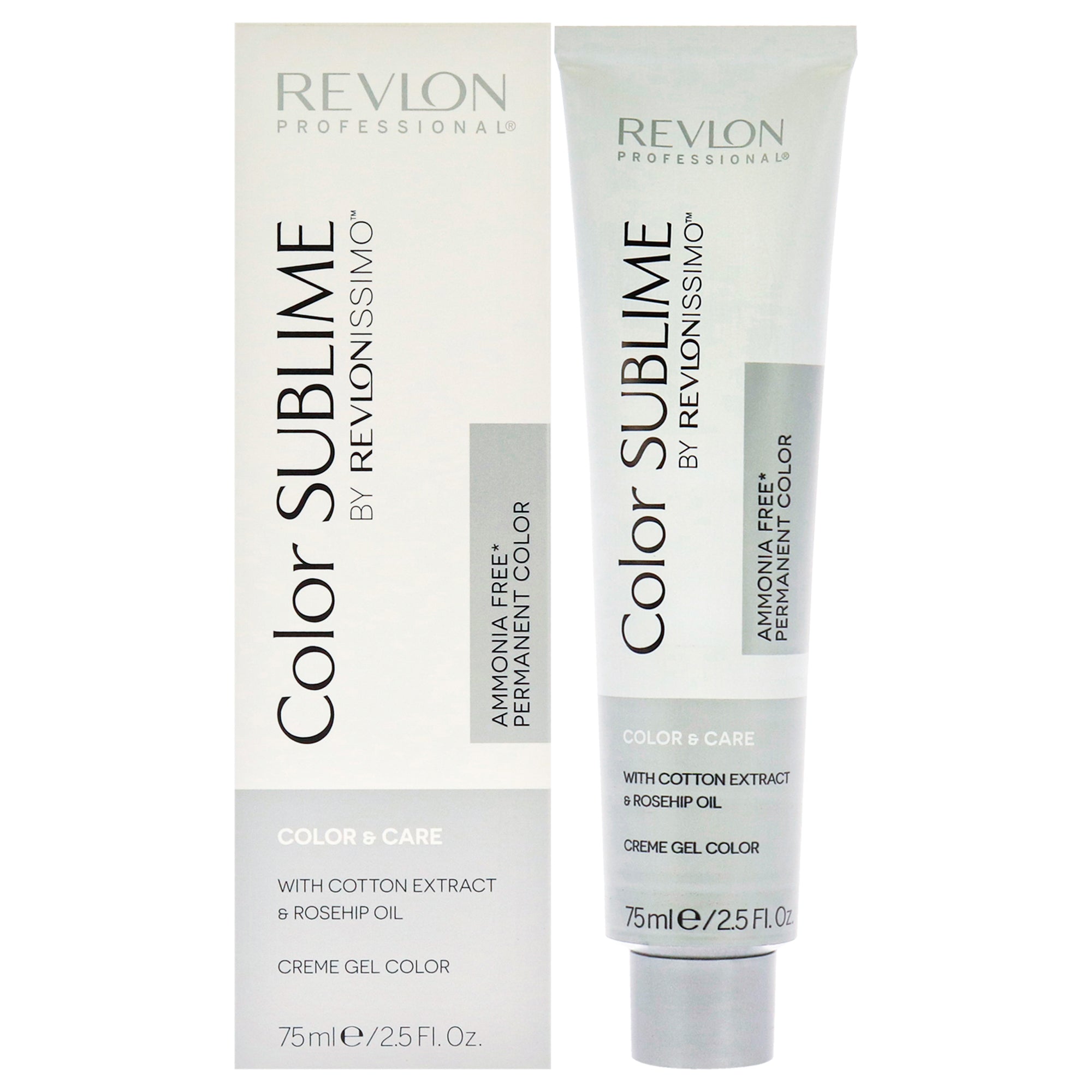 Revlonissimo Color Sublime - 7.12 Medium Ash Iridescent Blonde by Revlon for Unisex - 2.5 oz Hair Color