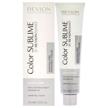 Revlonissimo Color Sublime - 7.31 Medium Ash Golden Blonde by Revlon for Unisex - 2.5 oz Hair Color