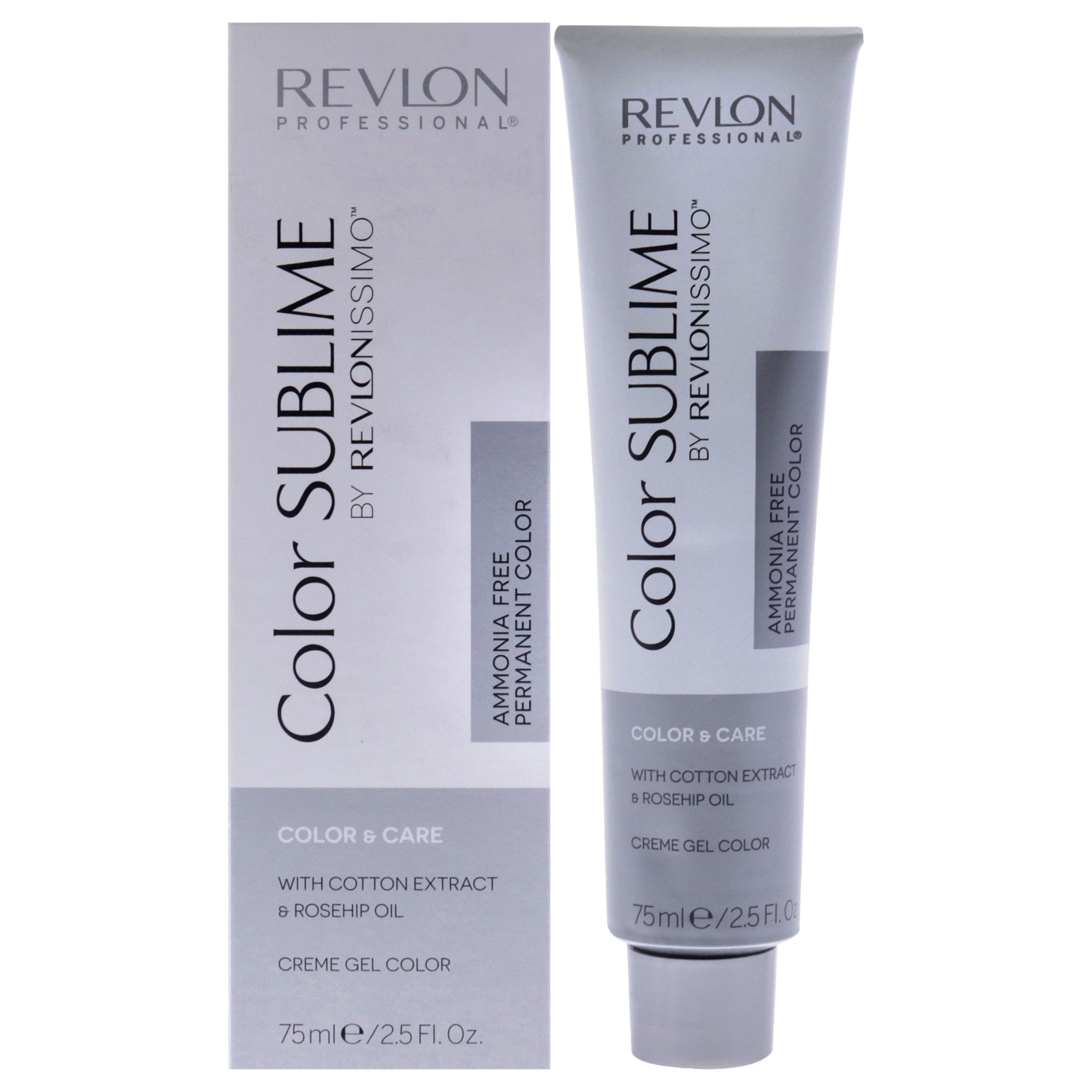 Revlonissimo Color Sublime - 7.24 Medium Iridescent Copper Blonde by Revlon for Unisex - 2.5 oz Hair Color