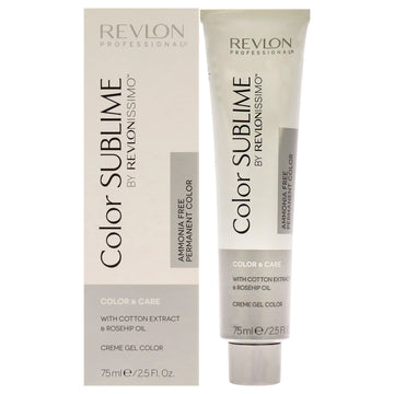 Revlonissimo Color Sublime - 7.41 Medium Copper Ash Blonde by Revlon for Unisex - 2.5 oz Hair Color