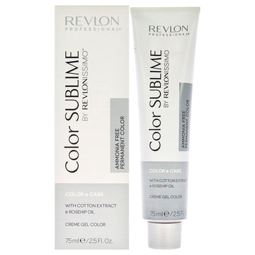 Revlonissimo Color Sublime - 8.12 Light Ash Iredescent Blonde by Revlon for Unisex - 2.5 oz Hair Color