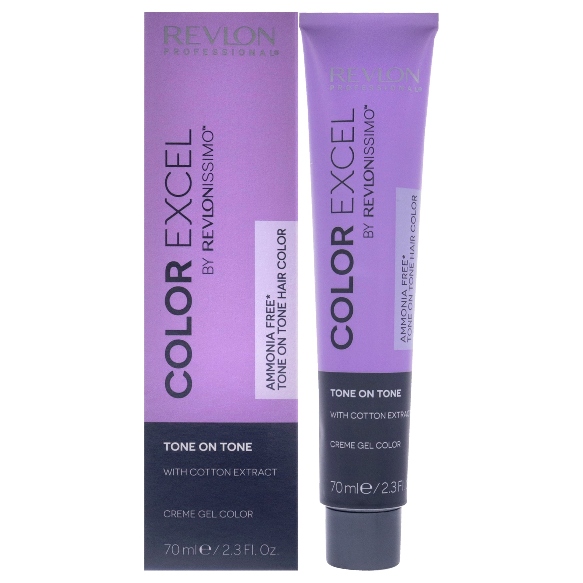 Revlonissimo Color Excel - 4.42 Medium Chestnut Iridescent Brown by Revlon for Unisex - 2.3 oz Hair Color