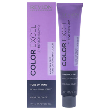 Revlonissimo Color Excel - 6.12 Dark Ash Iridescent Blonde by Revlon for Unisex - 2.3 oz Hair Color