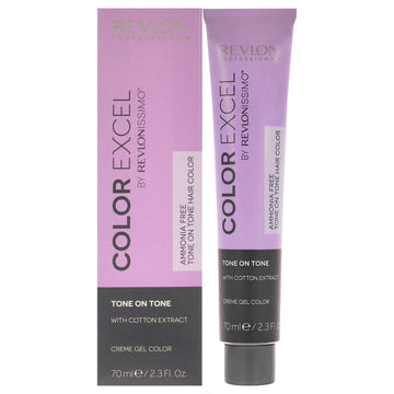 Revlonissimo Color Excel - 6.65 Dark Red Mahogany Blonde by Revlon for Unisex - 2.3 oz Hair Color
