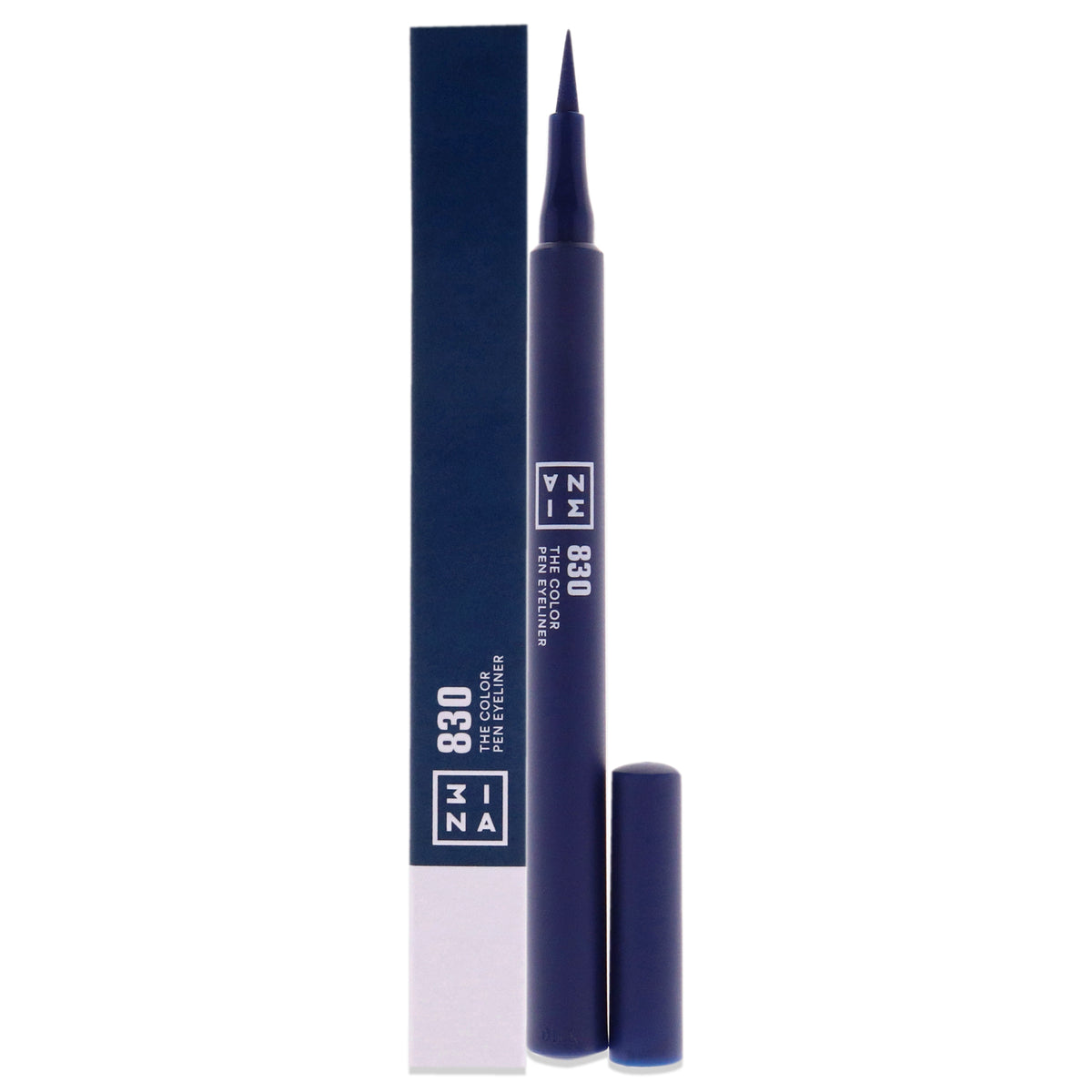 The Color Pen Eyeliner - 830 Navy Blue by 3INA for Women - 0.034 oz Eyeliner
