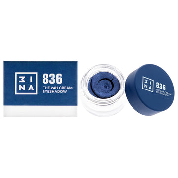 The Cream Eyeshadow - 836 Dark Blue by 3INA for Women - 0.1 oz Eye Shadow