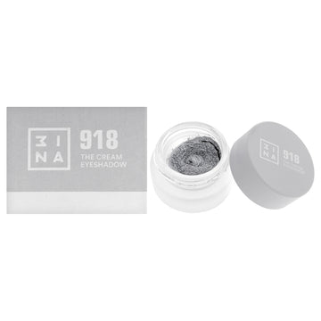 The Cream Eyeshadow - 918 Silver by 3INA for Women - 0.1 oz Eye Shadow