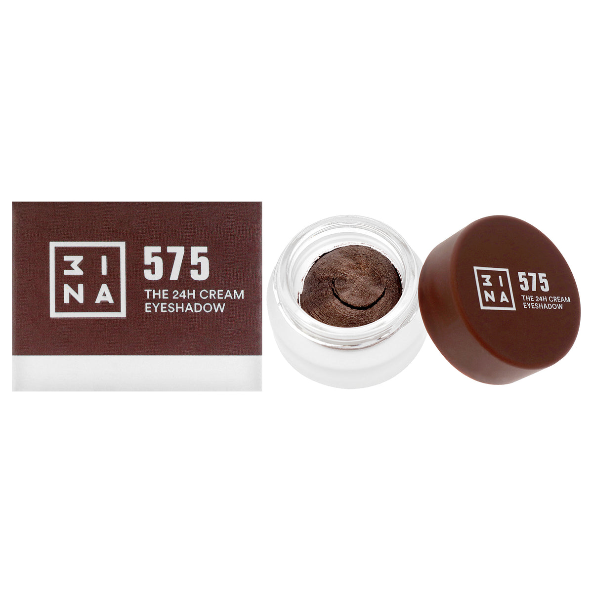 The Cream Eyeshadow - 575 Classic Brown Metallic by 3INA for Women - 0.1 oz Eye Shadow