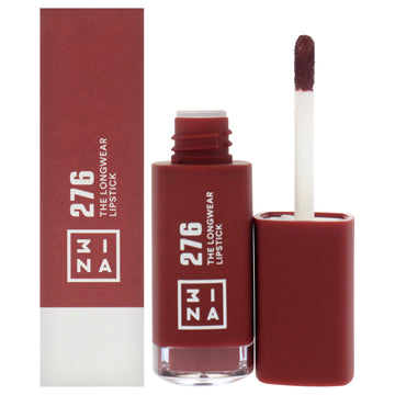 The Longwear Lipstick - 276 Sienna Red by 3INA for Women - 0.20 oz Lipstick