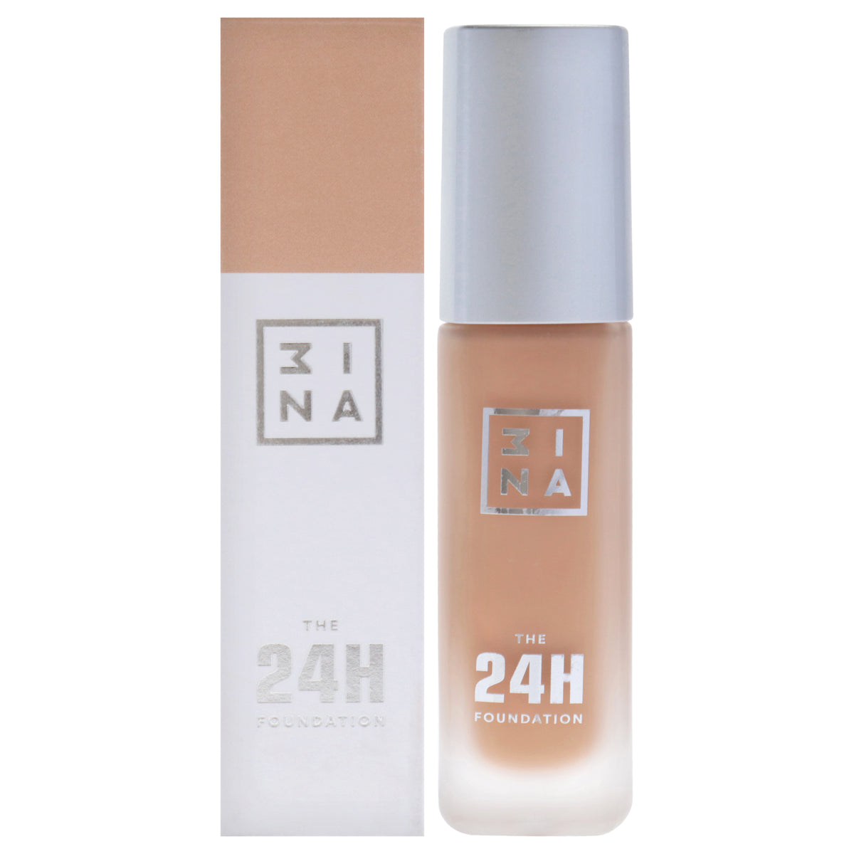 The 24H Foundation - 615 Light Sand by 3INA for Women - 1.01 oz Foundation