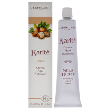 Nourishing Hand Cream - Shea Butter by LErbolario for Unisex - 1.18 oz Cream