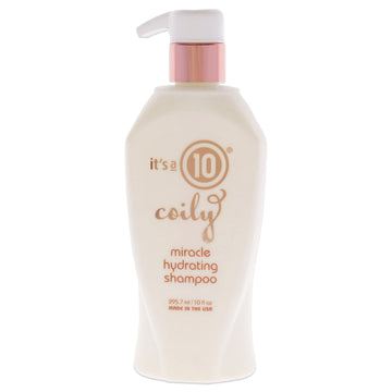 Coily Miracle Hydrating Shampoo by Its A 10 for Unisex - 10 oz Shampoo