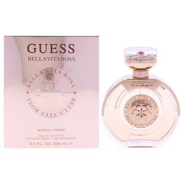 Guess Bella Vita Rosa by Guess for Women - 3.4 oz EDT Spray