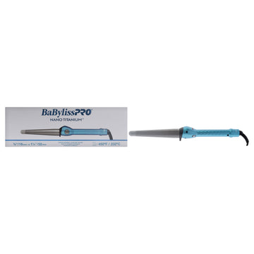 Nano Titanium Taper Barrel Curling Iron - BNT125TB by BaBylissPRO for Unisex - 1.25 Inch Curling Iron