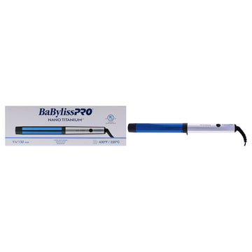 Nano Titanium Curling Wand - BNTW125NUC by BaBylissPRO for Unisex - 1.25 Inch Curling Iron