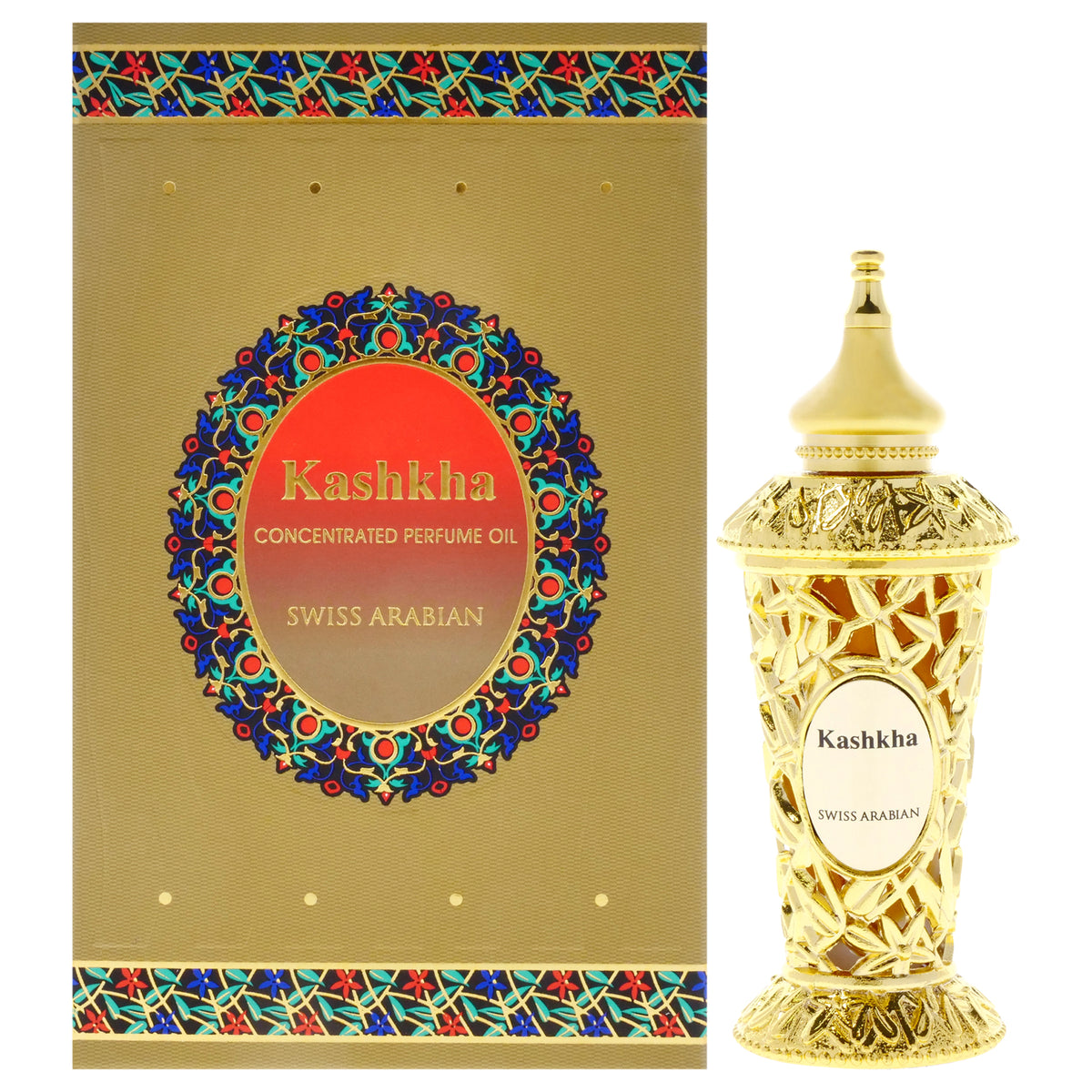 Kashkha by Swiss Arabian for Unisex - 0.6 oz Concentrated Perfume Oil