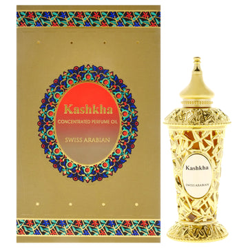 Kashkha by Swiss Arabian for Unisex - 0.6 oz Concentrated Perfume Oil