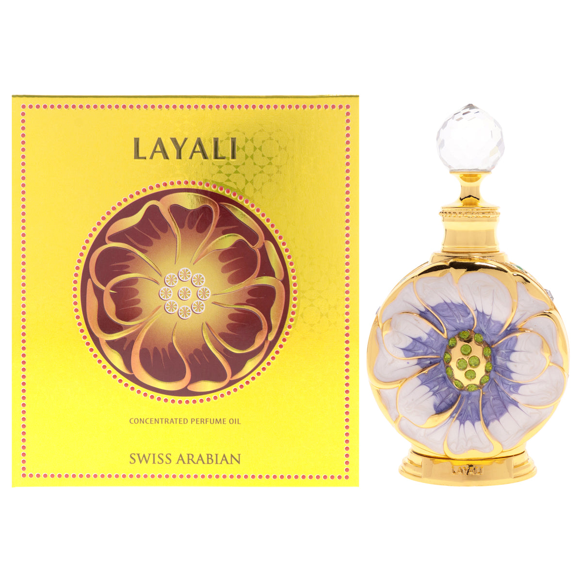 Layali by Swiss Arabian for Women - 0.5 oz Concentrated Perfume Oil