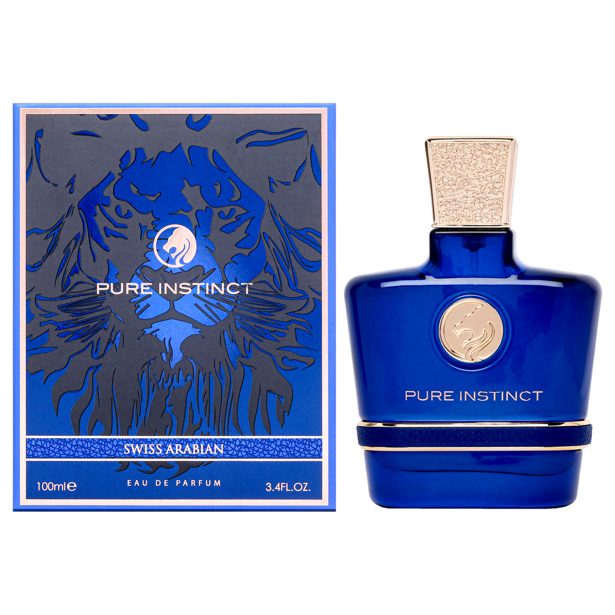 Pure Instinct by Swiss Arabian for Men - 3.4 oz EDP Spray