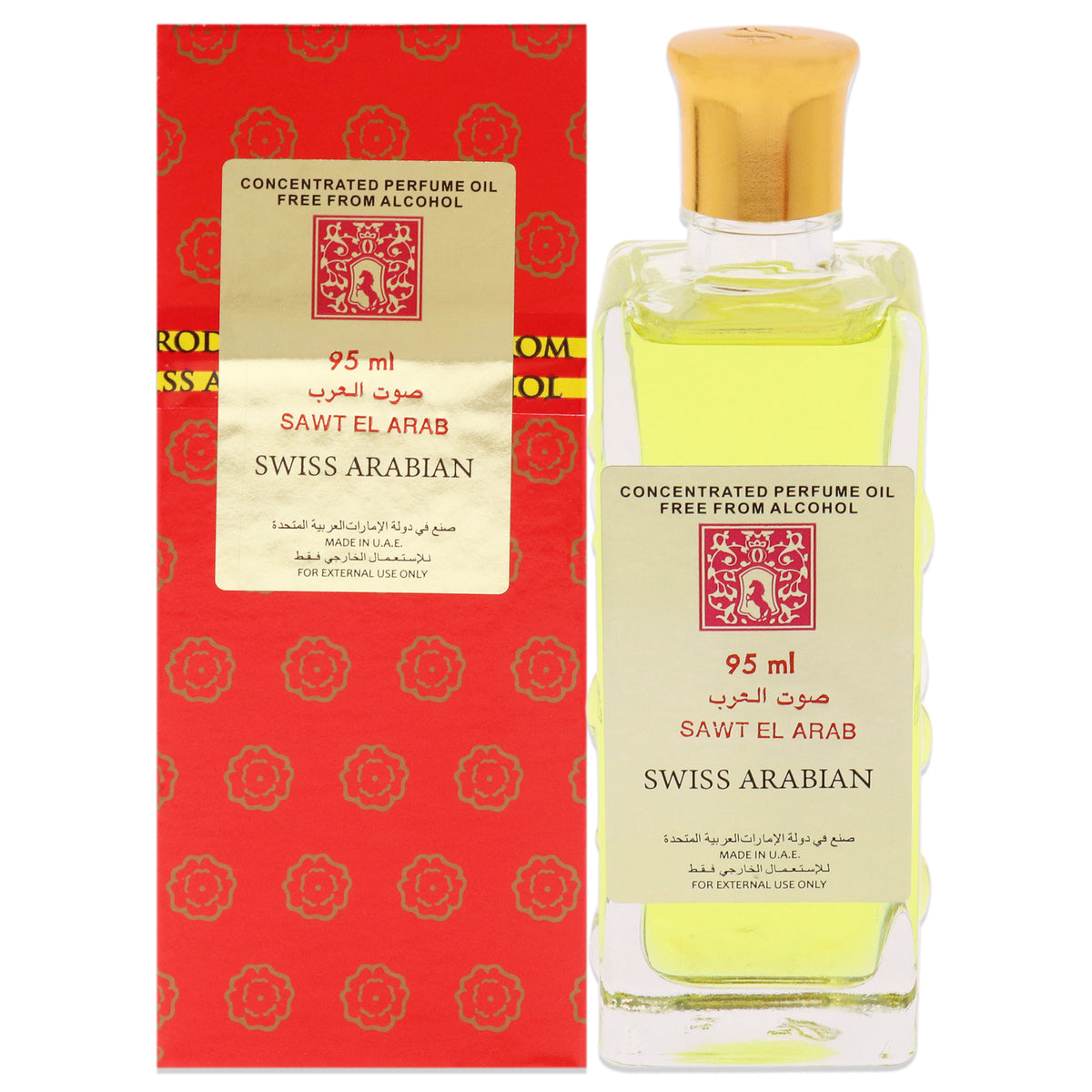 Sawt El Arab by Swiss Arabian for Women - 3.2 oz Perfume Oil