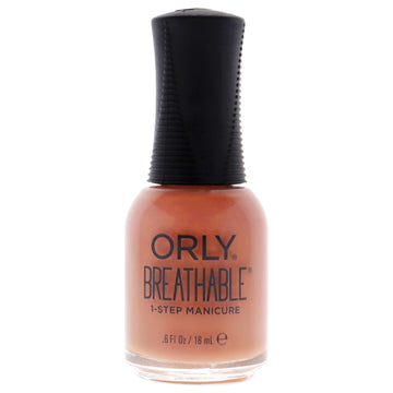 Breathable 1 Step Manicure - 2010010 Sunkissed by Orly for Women - 0.6 oz Nail Polish