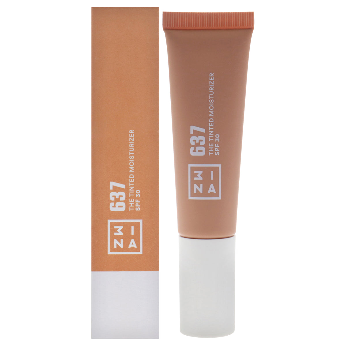The Tinted Moisturizer SPF 30 - 637 Medium Skin With Neutral Undertone by 3INA for Women - 1.01 oz Foundation