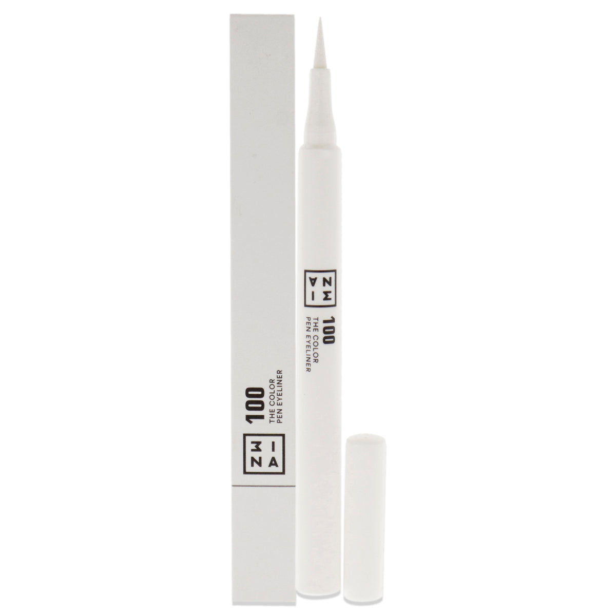 The Color Pen Eyeliner - 100 Pure White by 3INA for Women - 0.034 oz Eyeliner