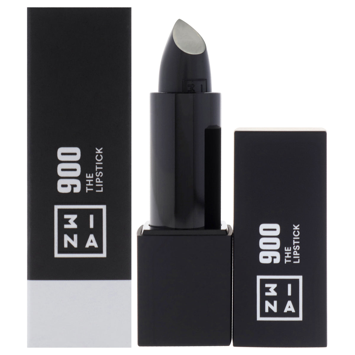 The Lipstick - 900 Pure Black by 3INA for Women - 0.16 oz Lipstick