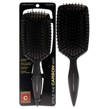 Carbon Paddle Brush by Cricket for Unisex - 1 Pc Hair Brush
