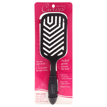 Curves Vent - Large by Cricket for Unisex - 1 Pc Hair Brush