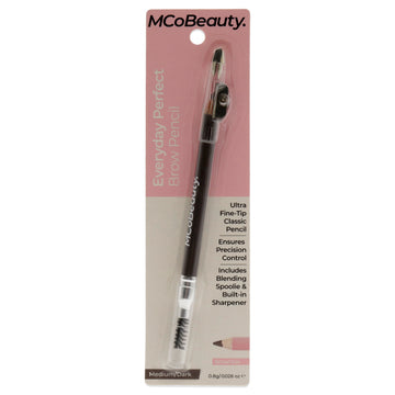 Everyday Perfect Brow Pencil - Medium-Dark by MCoBeauty for Women - 0.028 oz Eyebrow Pencil