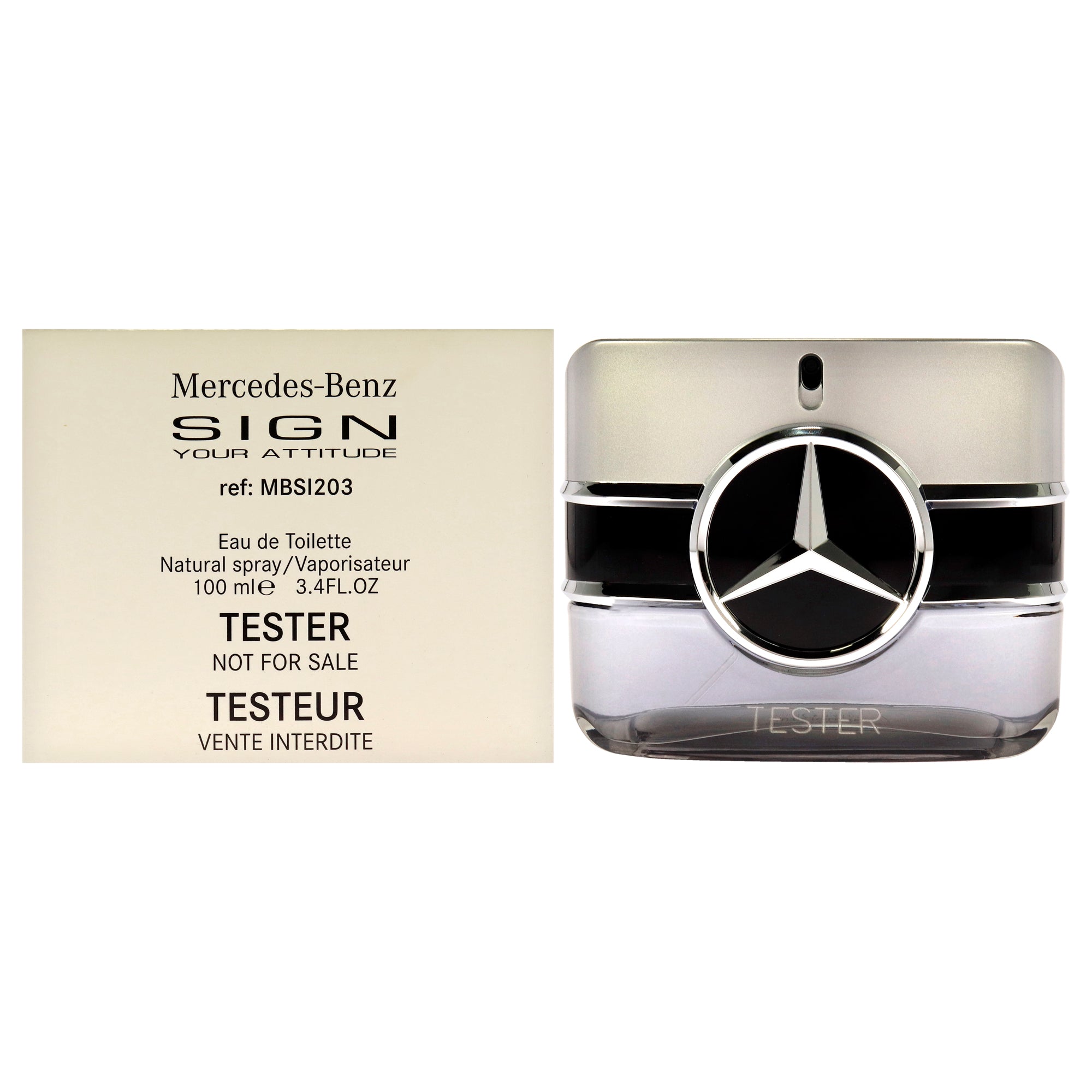 Mercedes-Benz Sign Your Attitude by Mercedes-Benz for Men - 3.4 oz EDT Spray