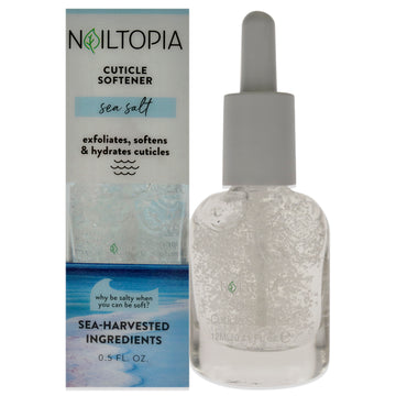 Dead Sea Salt Cuticle Softener by Nailtopia for Women - 0.41 oz Nail Treatment
