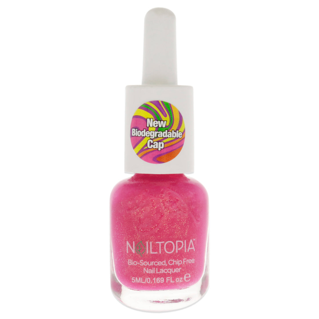 Bio-Sourced Chip Free Nail Lacquer - Lets Taco Bout It by Nailtopia for Women - 0.17 oz Nail Polish